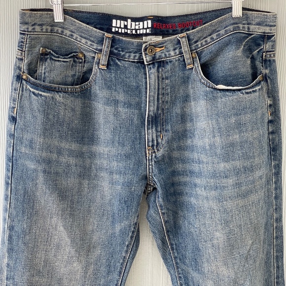 Urban Pipeline Men's Relaxed Bootcut Jeans Size 36x32 - Picture 6 of 7